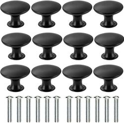 Håndtag / Knop – 12 knopper til kommoder & skabe