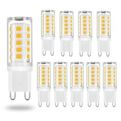 G9 LED-pærer 5W – Varmhvid - 10-Pack