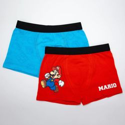 Super Mario Boxershorts for Barn - 2-Pakning - 6 år