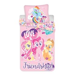 My Little Pony Vennskap Sengesett 140×200 cm, 70×90 cm