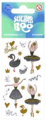 Ballerinaklistremerker - Sett med klistremerker for ballett