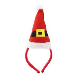 Julig Santa hatt pannebånd 11x19 cm