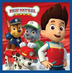 Paw Patrol Magisk Håndkle Ansiktshåndkle, Håndkle 30x30 cm