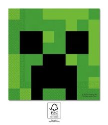 Minecraft FSC Servietter - 20-pak