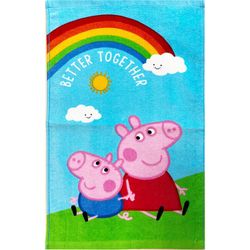 Peppa Pig håndkle, ansiktsklut, 30x50 cm