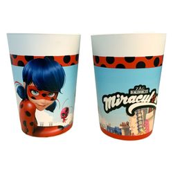 Miraculous Ladybug helte plastkopp 2-delt sett 230 ml
