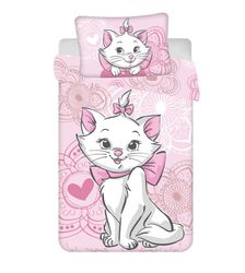 Barnesengesett med Disney Marie Aristocats, dynetrekk 100×135 cm og putetrekk 40×60 cm