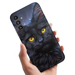 Deksel / Mobildeksel til Samsung Galaxy S25 FE - Svart Katt