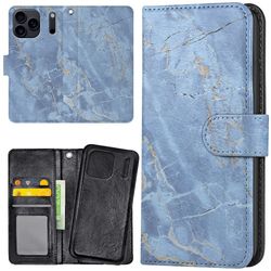 iPhone 17 Pro Max - Lommebok Deksel Marmor