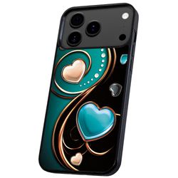 iPhone 17 Pro Max - Deksel/Mobildeksel Hjerter