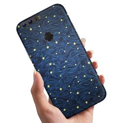 Deksel / Mobildeksel til Huawei Honor 8 - Stjernemønster