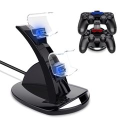 Laddstation for PlayStation Handkontrol - Lader kompatibel med PS4