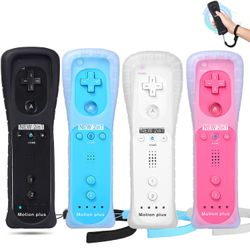 Håndkontroll kompatibel med Nintendo Wii – Motion Plus - Blue