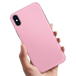 iPhone XS Max - Deksel/Mobildeksel Lyserosa