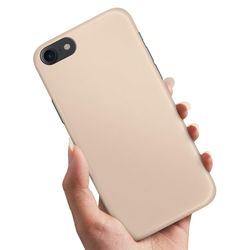 Deksel / Mobildeksel til iPhone 7 / 8 / SE - Beige