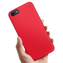Deksel / Mobildeksel til iPhone 5 / 5S / SE - Rød
