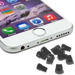 10-Pak - Støvbeskyttelsesplugg for iPhone / Lightning / Apple