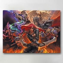 Lerretsbilde / Bilde - League of Legends - 40x30 cm - Lerret