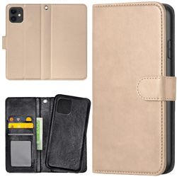 iPhone 12/12 Pro - Lommebok Deksel Beige