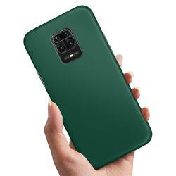 Deksel / Mobildeksel til Xiaomi Redmi Note 9 Pro - Mørkegrønn
