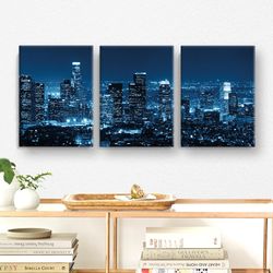Lerretsbilde / Bilde - Los Angeles - 90x40 cm - Lerret
