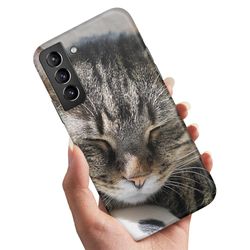 Deksel / Mobildeksel til Samsung Galaxy S21 Plus - Sovende Katt