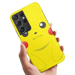 Deksel / Mobildeksel til Samsung Galaxy S21 Ultra - Pikachu / Pokemon
