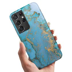 Deksel / Mobildeksel til Samsung Galaxy S21 Ultra - Marmor