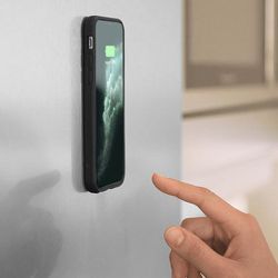 iPhone 12 / Pro - Magnetisk Deksel / Mobilskall - Svart