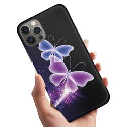 Deksel / Mobildeksel til iPhone 13 - Lilla Sommerfugler