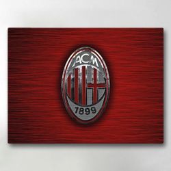 Lerretsbilde / Bilde - AC Milan - 40x30 cm - Lerret