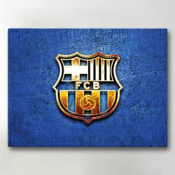 Lerretsbilde / Bilde - FC Barcelona - 40x30 cm - Lerret
