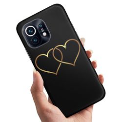 Deksel / Mobildeksel til Xiaomi 11 Lite 5G NE - Double Hearts