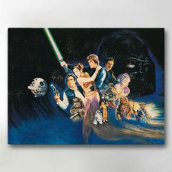 Lerretsbilde / Bilde - Star Wars - 40x30 cm - Lerret