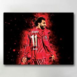 Lerretsbilde / Bilde - Salah - Liverpool - 40x30 cm - Lerret
