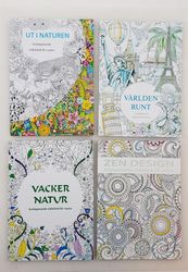 Målarbok för Vuxna - Mandala / Ritbok