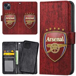 iPhone 14 - Lommebok Deksel Arsenal