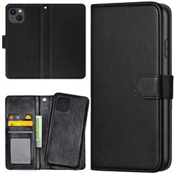 iPhone 14 - Lommebok Deksel Svart