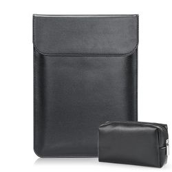 13,3" Laptop-kotelo / Laukku / Macbook - Nahka - Black