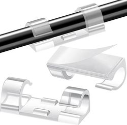 Selvklæbende Kabelholder – Kabelclips - Små (20-pack)