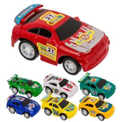 2-Pack - Leksaksbil / Racerbil - Dra bakåt förmåga