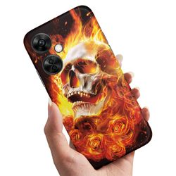 Deksel / Mobildeksel til OnePlus Nord CE 3 Lite 5G - Burning Skull
