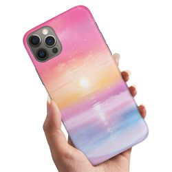 Deksel / Mobildeksel til iPhone 12 / 12 Pro - Sunset