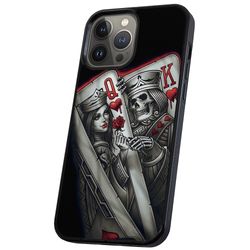 iPhone 13 Pro - Deksel/Mobildeksel King Queen Kortstokk