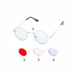 Runde solbriller lilla