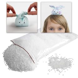 Plastkulor granulat till fyllning 3-5 mm - 1 kg