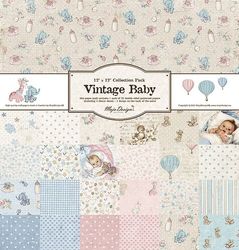 Paper Pack 12´x12´ Maja Design - Vintage Baby