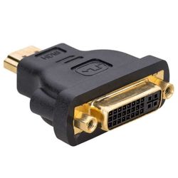 HDMI DVI-sovitin DVI 24 + 5 (f) / HDMI (m)