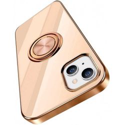 iPhone 13 elegantti ja iskunkestävä kotelo Flawless sormustelineellä
