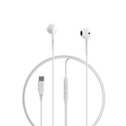 in-Ear USB-C hovedtelefoner til Samsung / iPhone 15, 16, 17 og mobil med USB-C stik